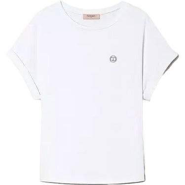 T-shirt Donna Twinset - T-Shirt - Bianco - Gianni Foti