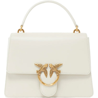 Borse a spalla Donna Pinko - Love One Top Handle Classic Li - Bianco