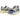 Sneaker Uomo Flower Mountain - Yamano 3 Man Suede/Nylon Navy-Blue-Kaki - Blu