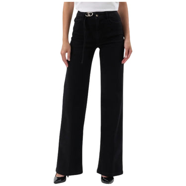 Pantaloni Donna Liu Jo - B.Up Good Flare H.W. - Nero