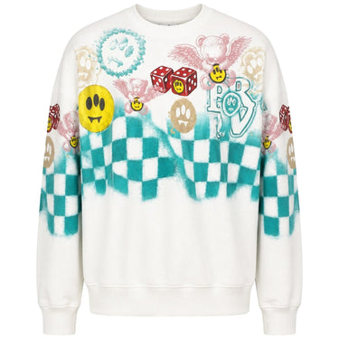 Felpe senza cappuccio Unisex Barrow - Sweatshirt Unisex F6BWUASW071 - Cocco