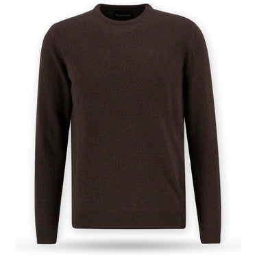 Maglie Uomo Barbour - Essential Lambswool Crew Neck - Marrone
