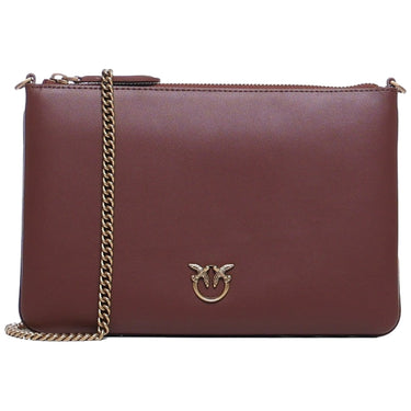 Pochette e Clutch Donna Pinko - Flat Classic Vitello Seta - Bordeaux