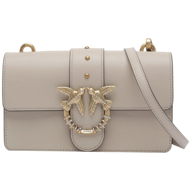 Borse a mano Donna Pinko - Love One Mini New Buckle Vitel - Beige