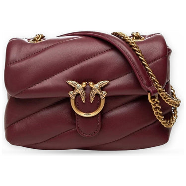 Borse a spalla Donna Pinko - Love Puff Baby Small B. Sheep - Bordeaux