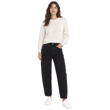 Jeans Donna Pinko - Estelle Egg Bull Fisso Washed - Nero
