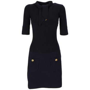 Vestiti casual Donna Elisabetta Franchi - Abito di maglia AM04S66E2 - Blu