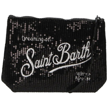 Pochette e Clutch Unisex Mc2 Saint Barth - Pochette Aline Velvet Paillettes 00 Emb - Multicolore