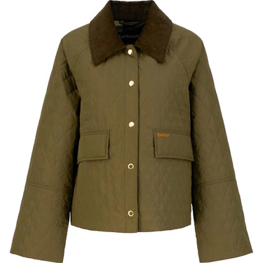 Giacche Donna Barbour - Kirby Quilted Jacket - Verde-Gianni Foti