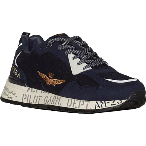 Sneaker Uomo Aeronautica Militare - Running - Blu
