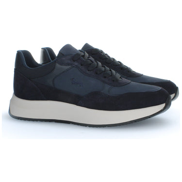 Sneaker Uomo Harmont & Blaine - Scarpa Uomo Camoscio - Nabuk E0R017081BL0 - Blu