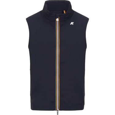 Gilet Uomo K-Way - Valen Stretch Nylon Jersey - Blu-Gianni Foti