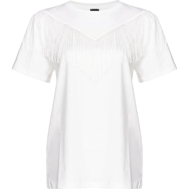 T-shirt Donna Pinko - Under World T-Shirt Jersey Con - Bianco - Gianni Foti