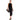 Gonne casual Donna Twinset - Gonna Lunga Con Pizzo Intarsiato E Spacco - Nero