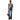 Jeans Donna Pinko - Flora Flare Medium Wash Denim - Blu-Gianni Foti