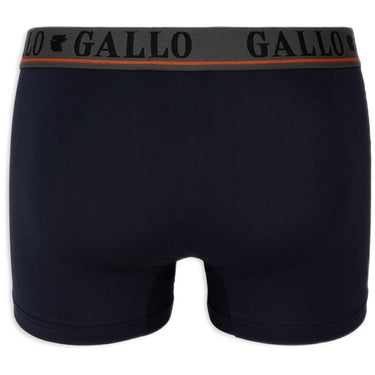 Slip Uomo Gallo - U Boxer Basico Co/Ea T.u. + Elx Loga - Blu - Gianni Foti