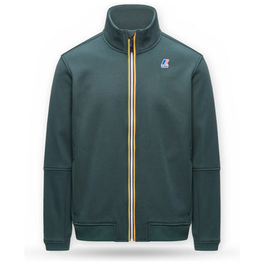 Felpe senza cappuccio Uomo K-Way - Pepin Brushed Pc - Verde