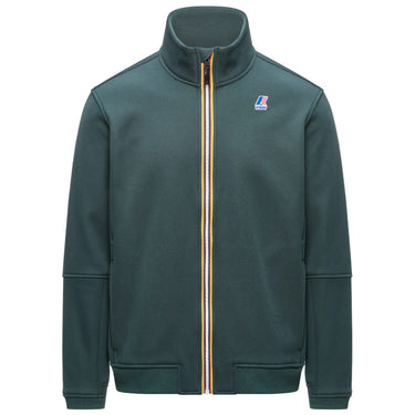 Felpe senza cappuccio Uomo K-Way - Pepin Brushed Pc - Verde