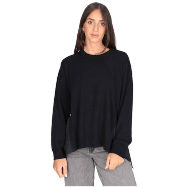 Maglie Donna Liu Jo - Maglia M/L Spicchi Lateral - Nero