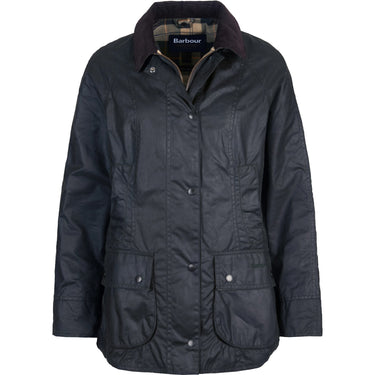 Giacche Donna Barbour - Beadnell Wax Jacket - Verde-Gianni Foti