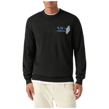 Maglioni Uomo Mc2 Saint Barth - Crew Neck Light Sweater Life Complicated 00 - Multicolore