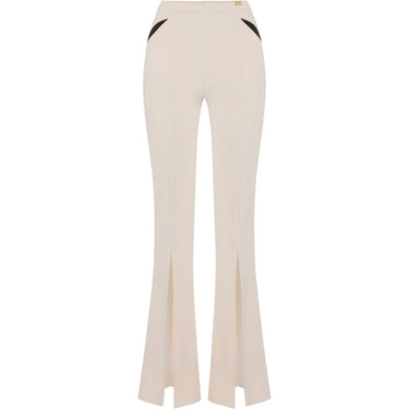 Pantaloni Donna Elisabetta Franchi - Pantalone - Bianco-Gianni Foti