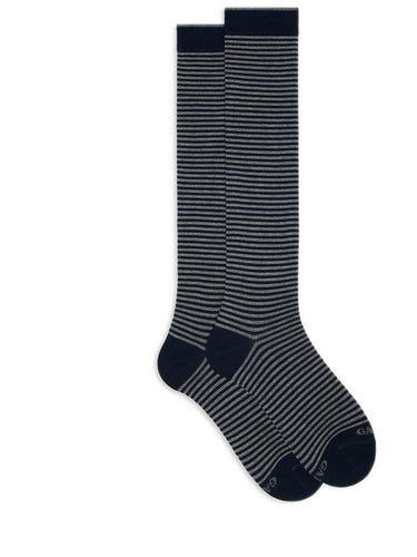 Calze Uomo Gallo - Uomo Lungo Co/Ea Leggero Rig - Multicolore