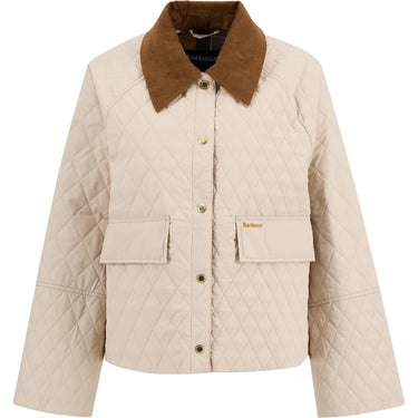 Giacche Donna Barbour - Kirby Quilted Jacket - Beige-Gianni Foti