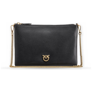 Pochette e Clutch Donna Pinko - Flat Classic Vitello Seta - Nero