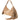 Borse a spalla Donna Twinset - Tracolla Liliane Media C/Frange In Pelle - Sabbia