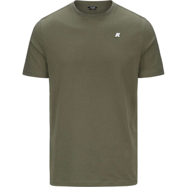 T-shirt Uomo K-Way - Odom Jersey - Verde-Gianni Foti