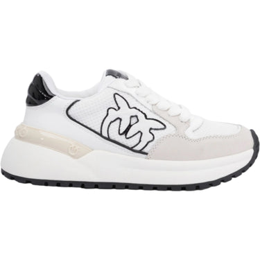Sneaker Donna Pinko - Sneaker Cow Suede - Bianco-Gianni Foti
