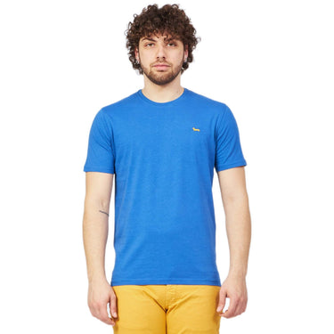 T-shirt Uomo Harmont & Blaine - T-Shirt Basic - Blu - Gianni Foti