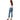 Jeans Donna Pinko - Brenda Bootcut Denim Stretch B - Blu