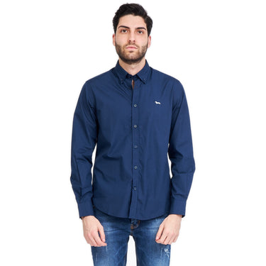 Camicie casual Uomo Harmont & Blaine - Camicia - Blu - Gianni Foti