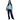 Pantaloni Donna Emme Marella - Pantalone In Denim - Blu
