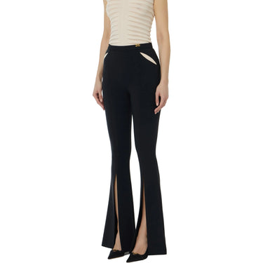 Pantaloni Donna Elisabetta Franchi - Pantalone - Nero-Gianni Foti