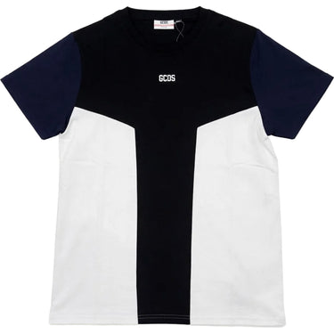 T-shirt Uomo Gcds - Color Block Ss T-Shirt - Nero-Gianni Foti