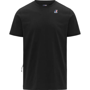 T-shirt Uomo K-Way - Leonide - Nero-Gianni Foti