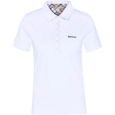 Canotte e top Donna Barbour - Portsdown Top - Bianco-Gianni Foti