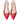 Scarpe con tacco Donna Twinset - Sling Back Oval T In Pelle - Rosa - Gianni Foti