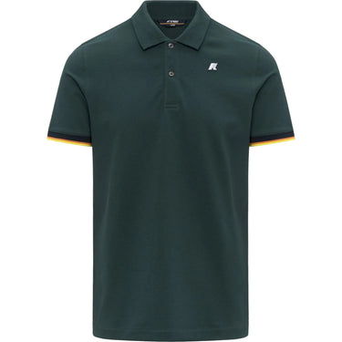 Polo Uomo K-Way - Vincent Pique - Verde-Gianni Foti