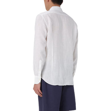 T-shirt Uomo Mc2 Saint Barth - Corean Collar Shirt - Bianco - Gianni Foti