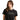 T-shirt Donna Mc2 Saint Barth - Cotton Crew Neck T-Shirt - Nero