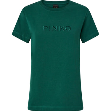 T-shirt Donna Pinko - Start T-Shirt Jersey Patch Ric - Verde