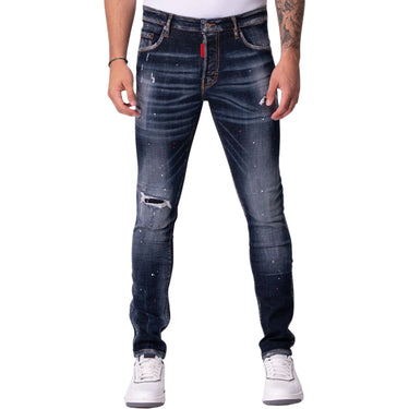 Jeans Uomo My Brand - Ruby Red Spotted Jeans - Blu - Gianni Foti