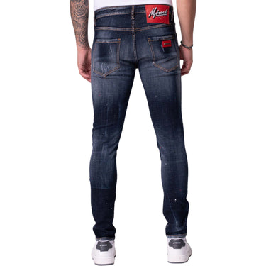 Jeans Uomo My Brand - Ruby Red Spotted Jeans - Blu - Gianni Foti