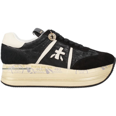 Sneaker Donna Premiata - Beth - Nero-Gianni Foti