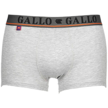 Boxer Uomo Gallo - U Boxer Basico Co/Pl Grigio Mel+Elas - Grigio