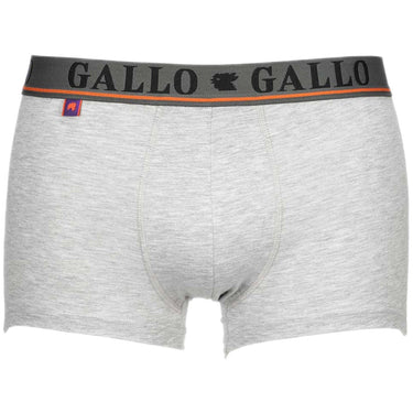 Boxer Uomo Gallo - U Boxer Basico Co/Pl Grigio Mel+Elas - Grigio - Gianni Foti